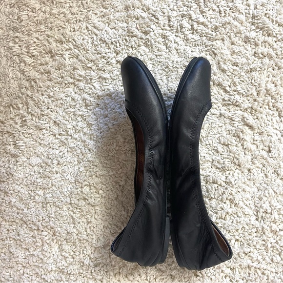 Lucky Brand Black Leather Ballet Flats - Picture 7 of 9